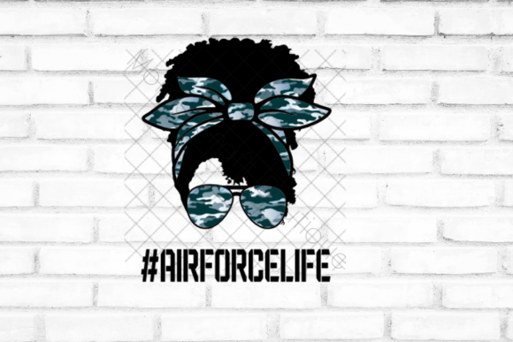 Air Force Life: Capturing the Messy Bun Spirit in Design