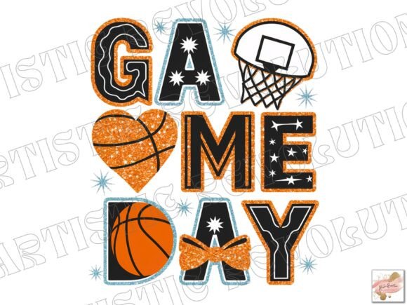 Basketball Game Day PNG: Elevate Your Design Projects