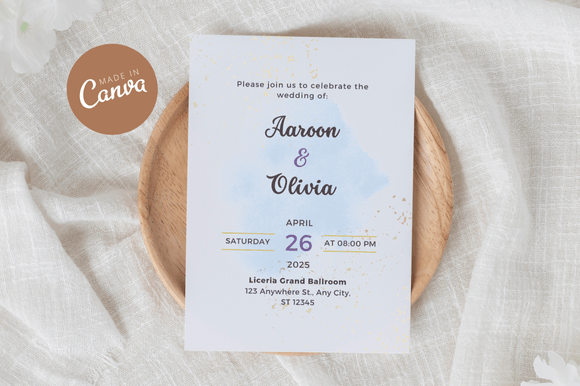 Design Stunning Invitations with Canva Templates