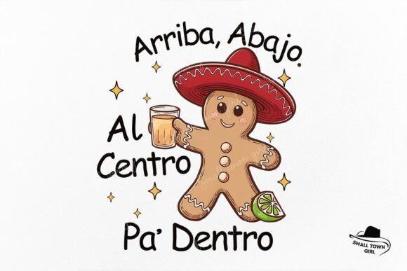 Feliz Navidad Mexican Gingerbread Xmas: A Festive Design Asset