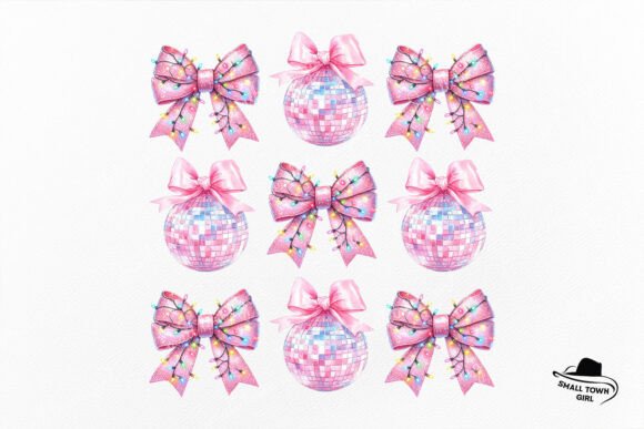 Happy New Year Pink Coquette Disco Ball: A Design Asset for Modern Branding