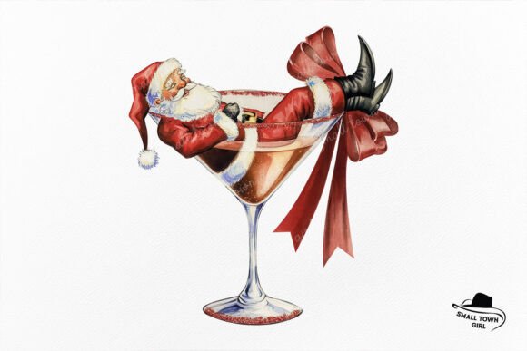 Santa Martini Coquette Christmas Party: A Designer's Festive Asset