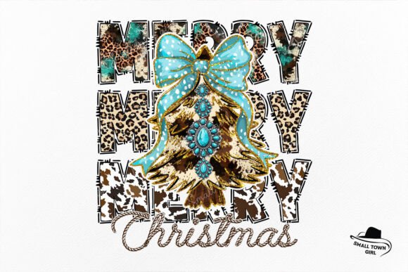 Western Howdy Christmas Tree Coquette: A Design Asset Guide